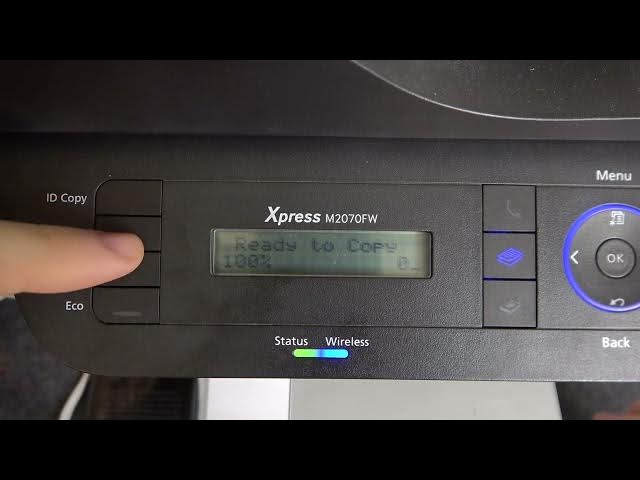 Video thumbnail for How to change print darkness on Samsung Xpress M2070 series