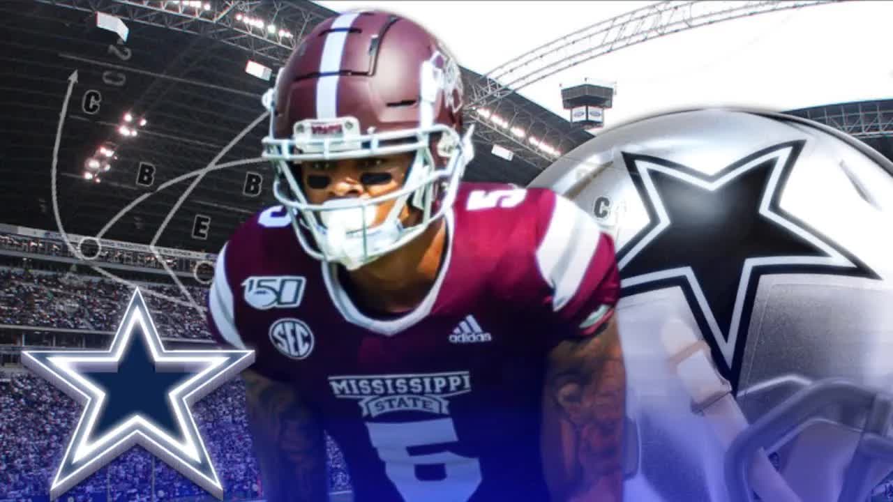 Video thumbnail for law nation sports: osirus mitchell film session: dallas cowboys undrafted wr analysis