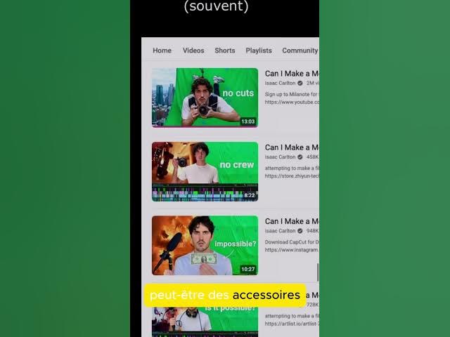 Video thumbnail for Vignettes Consistantes pour 🚀 Youtube CTR