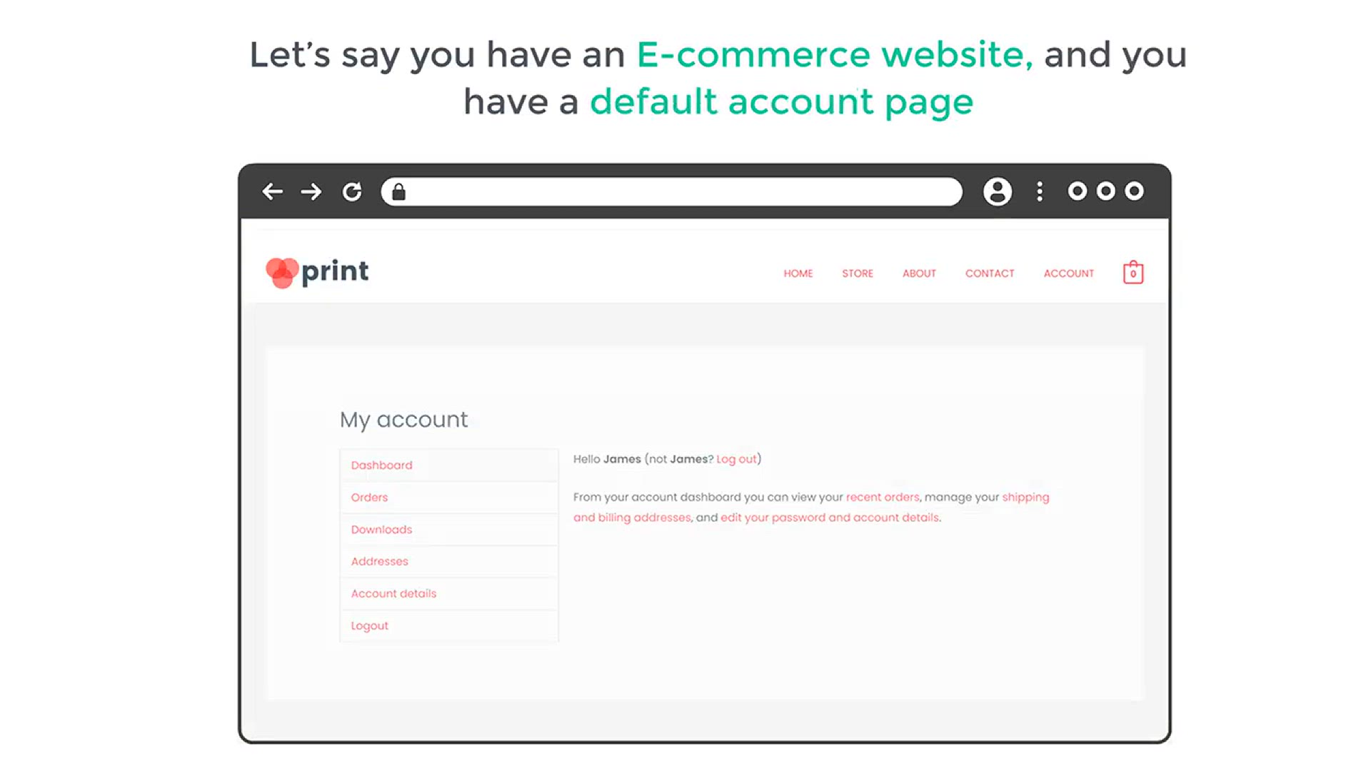 'Video thumbnail for How To Customize WooCommerce My Account Page(in just 10 min)'