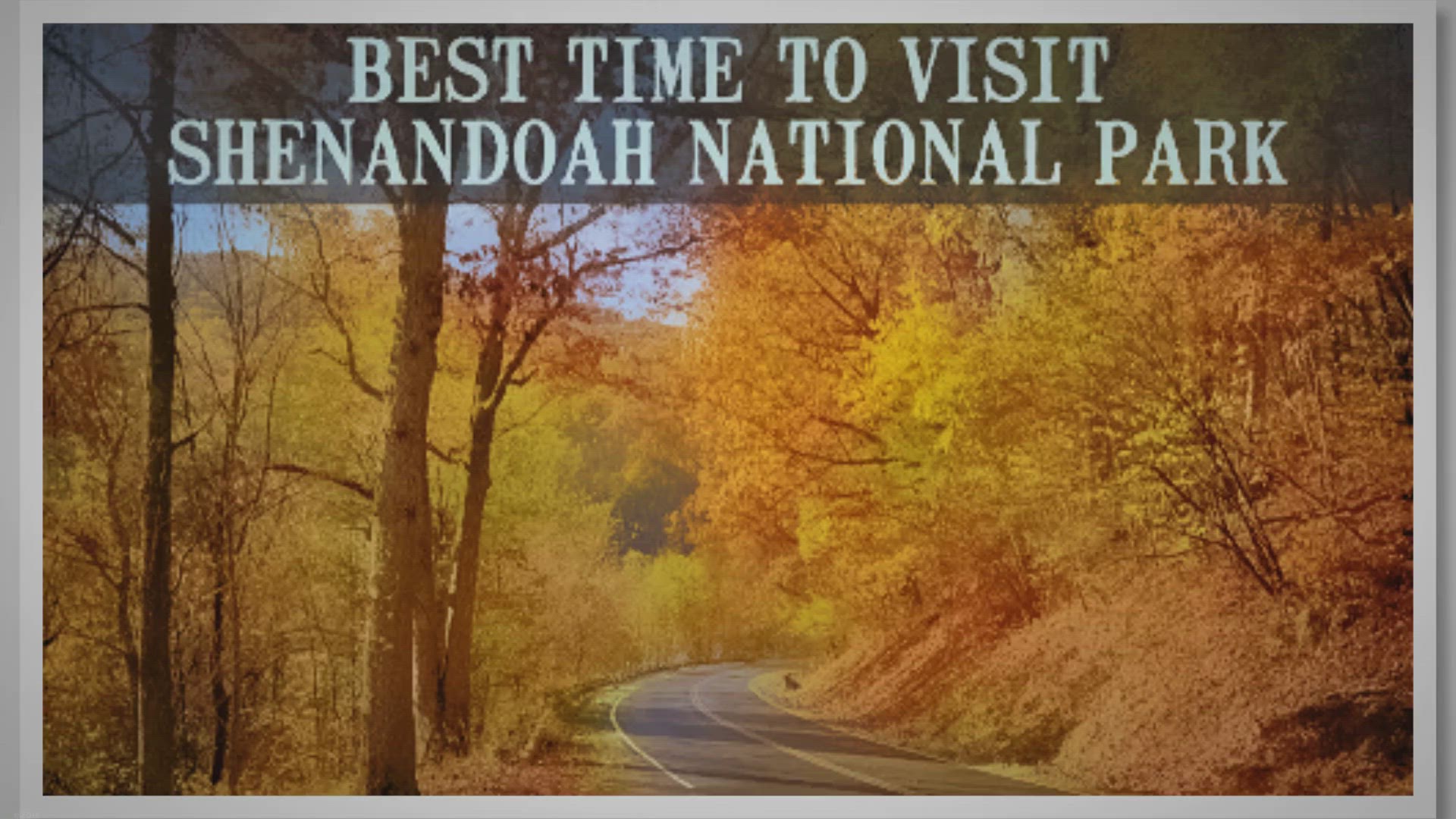 'Video thumbnail for Best Time To Visit Shenandoah National Park'