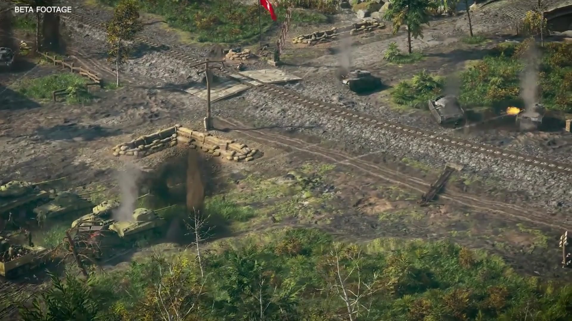 'Video thumbnail for Sudden Strike 5 - Official Announcement Trailer'