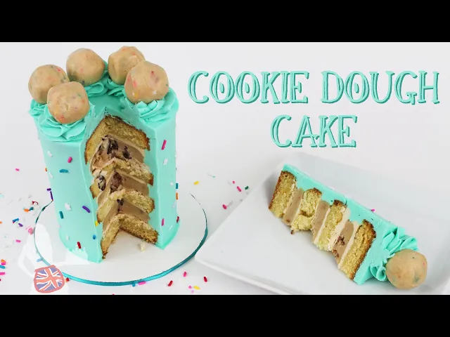 Video thumbnail for Cookie Dough Cake