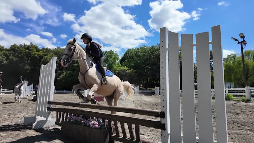 Video thumbnail for Twin Lakes Farm helps horseback riders develop their skills