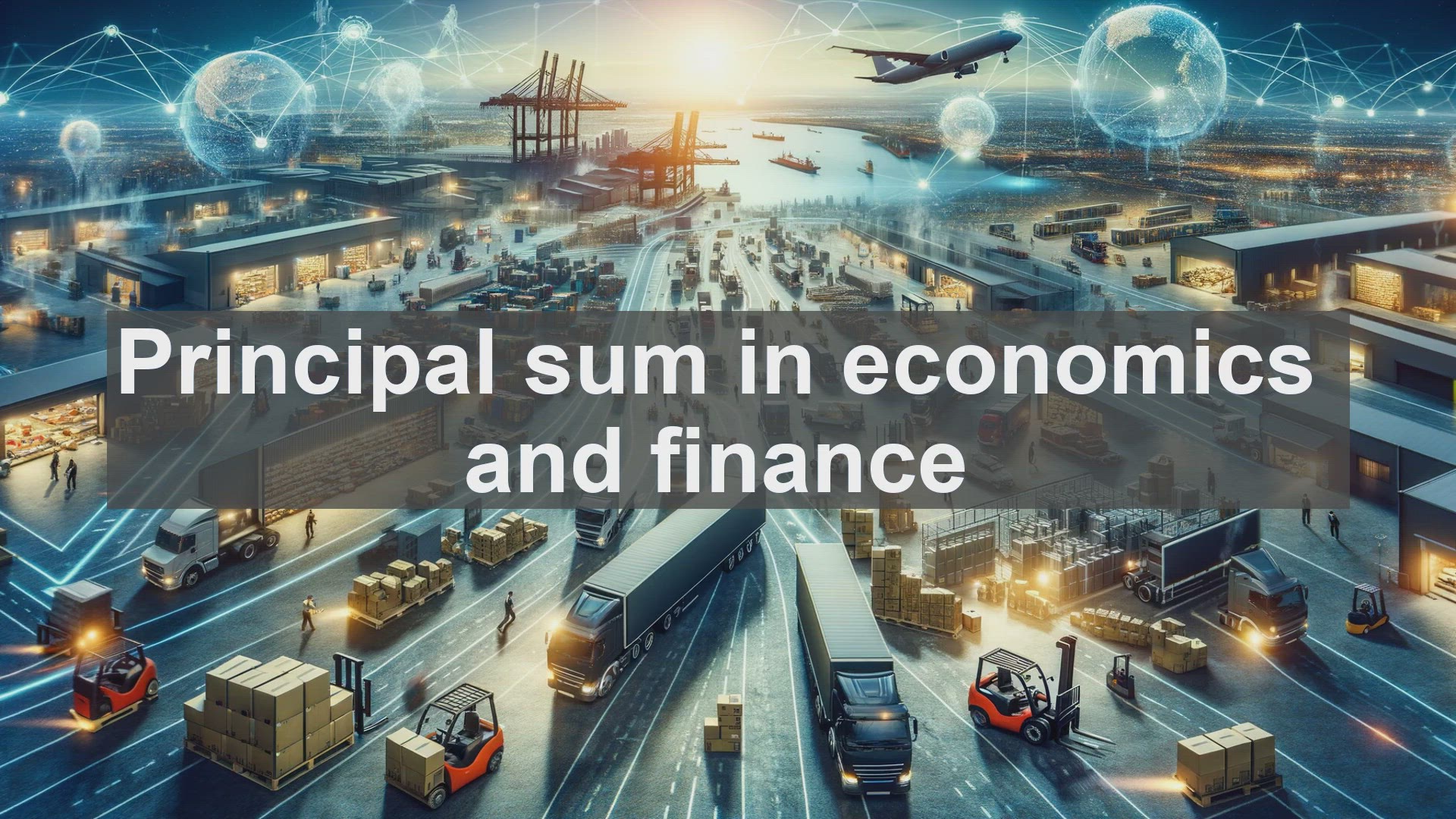 'Video thumbnail for Principal sum in economics and finance'