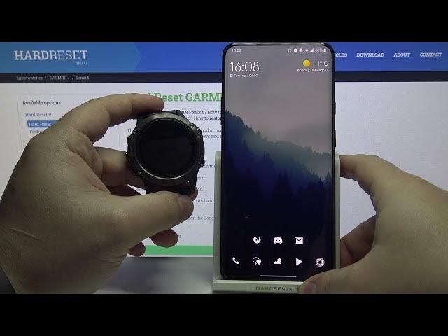 Video thumbnail for How to Change Language in GARMIN Fenix 5 Performer – Language List