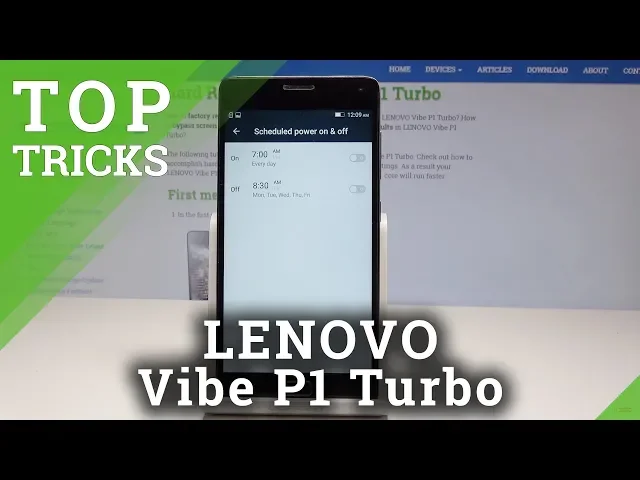 Video thumbnail for Top Tricks Lenovo Vibe P1 Turbo – Best Features / Cool Tips