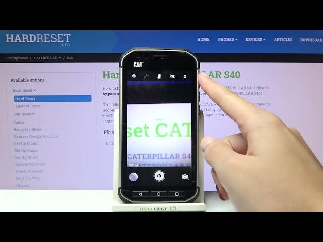 Video thumbnail for How to Change Photo Size in CAT S40