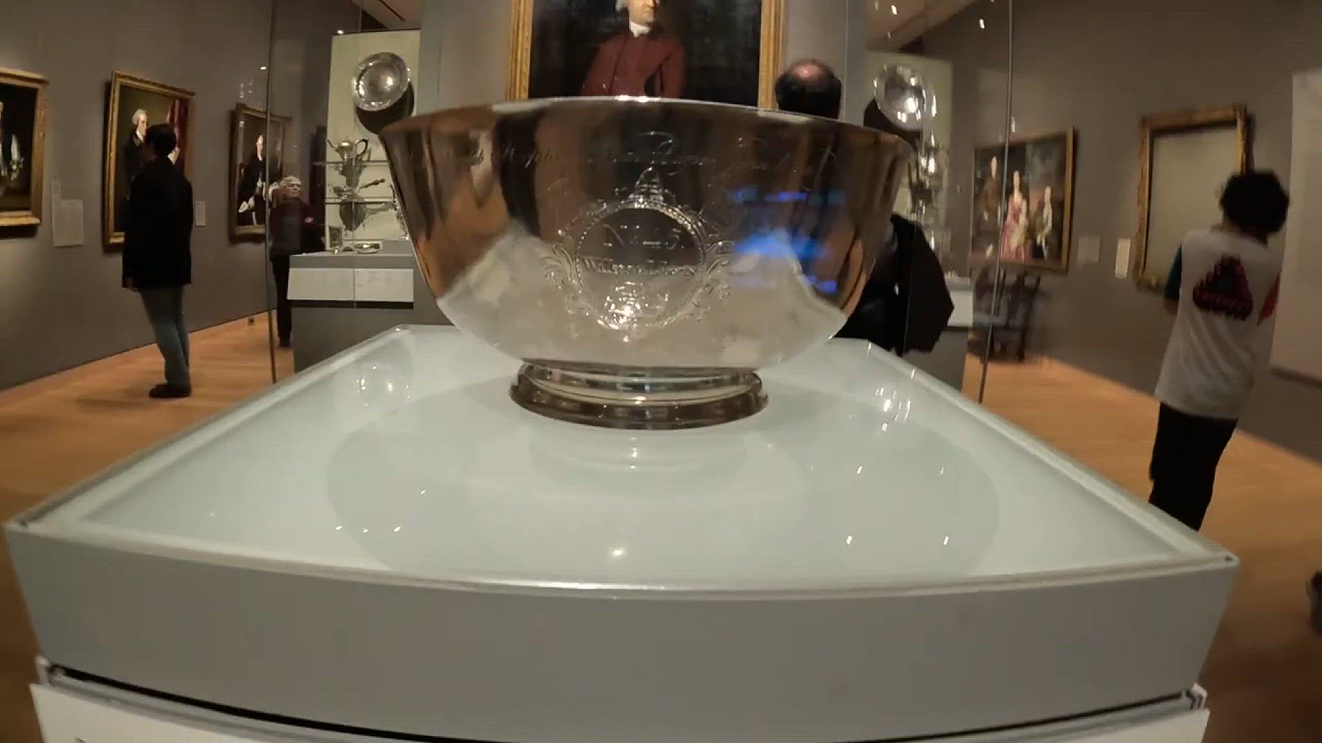 'Video thumbnail for 👀🌎Sons of Liberty BOWL Paul Revere: MFA Museum of Fine Arts BOSTON🔴🤍🟦🎨🖼️👩🏽‍🎨🧑🏽‍🎨 '