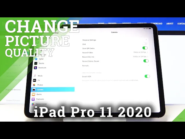 Video thumbnail for How to Change Photo Quality in iPad Pro 11 2020 – Photo Quality