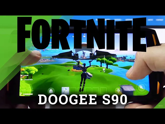 Video thumbnail for How Fortnite works on DOOGEE S90 - Gaming Performance Check Up