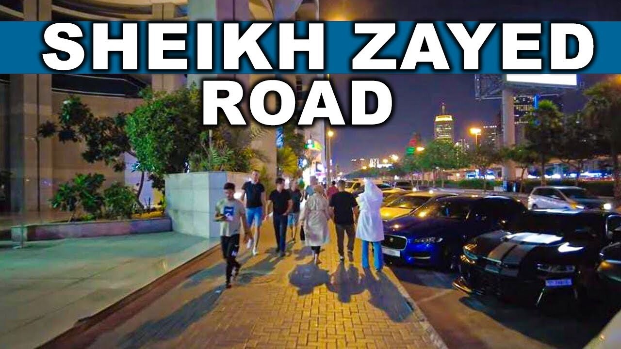 Video thumbnail for Sheikh Zayed Road Dubai Nightlife Tour 2024