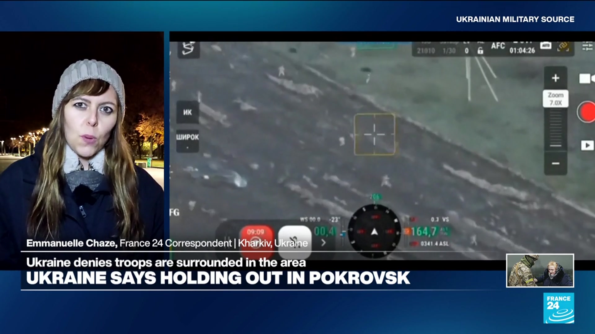 'Video thumbnail for Ukraine sends special forces as Russia closes in on Pokrovsk'
