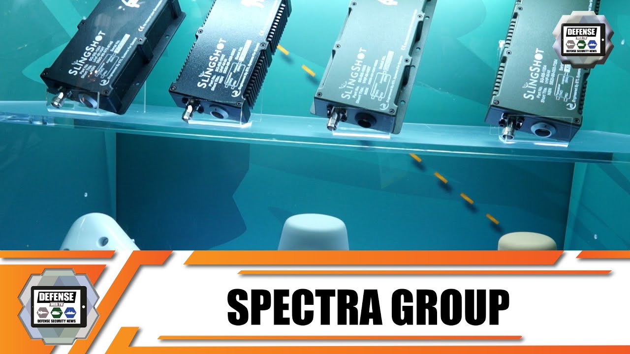 'Video thumbnail for Review of SlingShot satellite communication system of British army by CEO of Spectra Group'