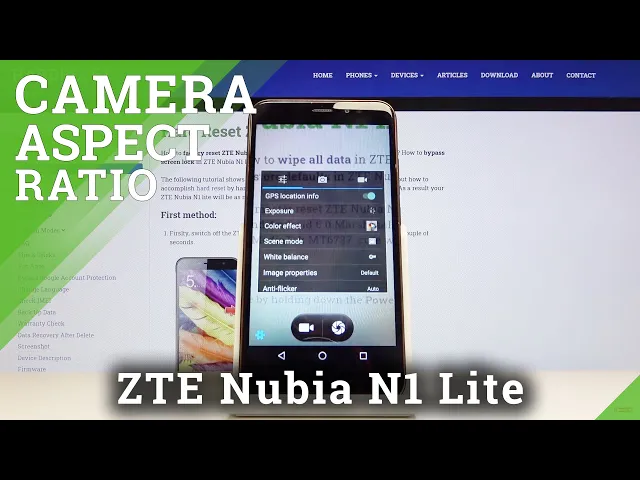 Video thumbnail for How to Change Aspect Ratio in ZTE Nubia N1 Lite – Find Ratio Settings