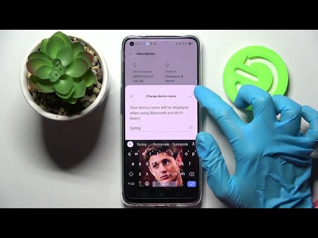 Video thumbnail for Oppo Find X3 Lite - How To Change Device Name