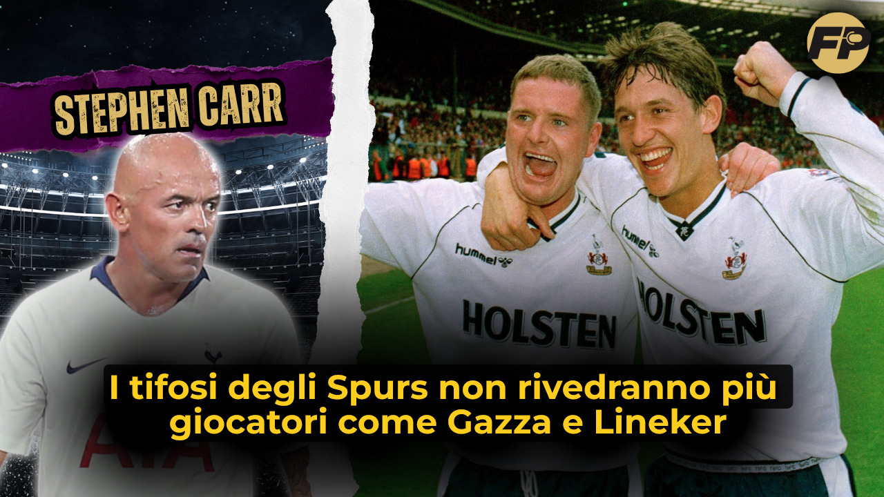 Video thumbnail for Stephen Carr: i tifosi degli Spurs non rivedranno più giocatori come Gazza e Lineker