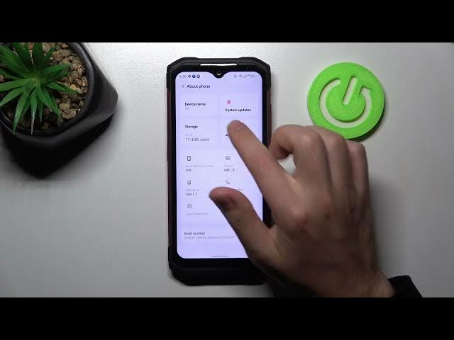 Video thumbnail for How to Check Phone Model on DOOGEE S98 - Find Phone Model
