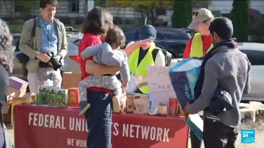 'Video thumbnail for US government shutdown: Americans face food aid delays and soaring health costs'