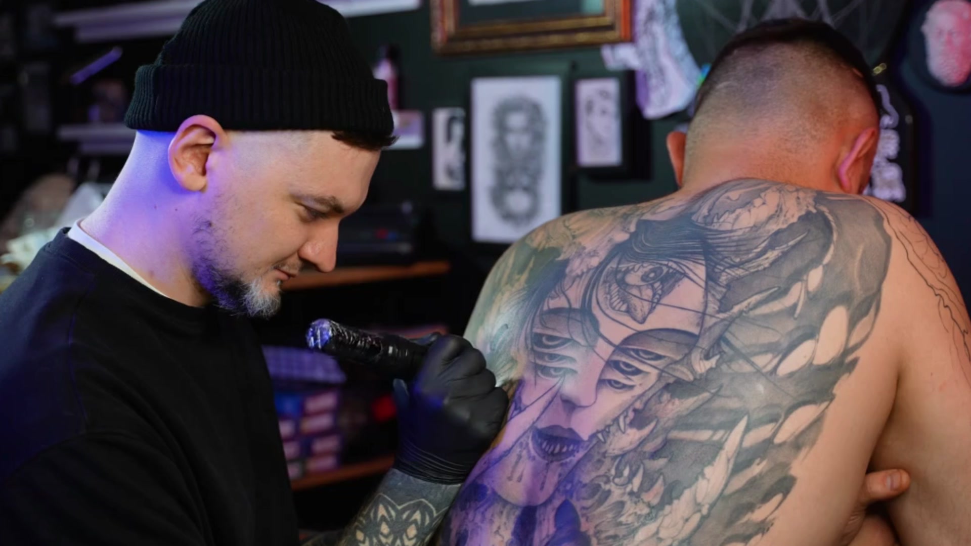 Video thumbnail for jeus tatto