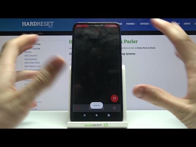 Video thumbnail for How to Delete Post on Parler – Remove Post