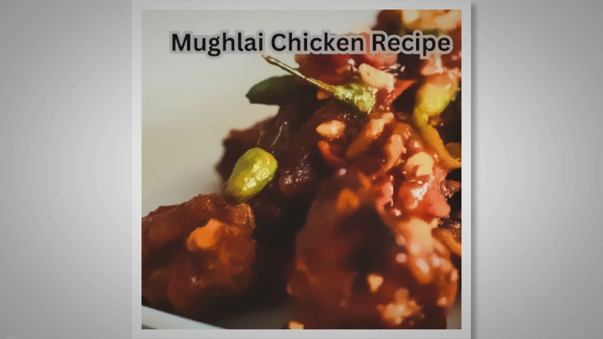 Video thumbnail for Mughlai Chicken Recipe
