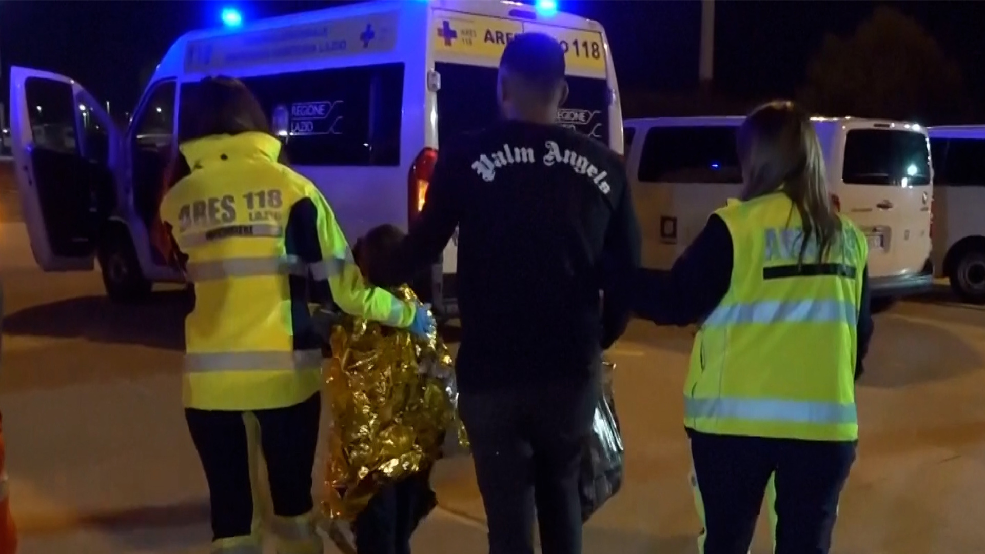 'Video thumbnail for Sick children from Gaza arrive in Italy for medical treatment'