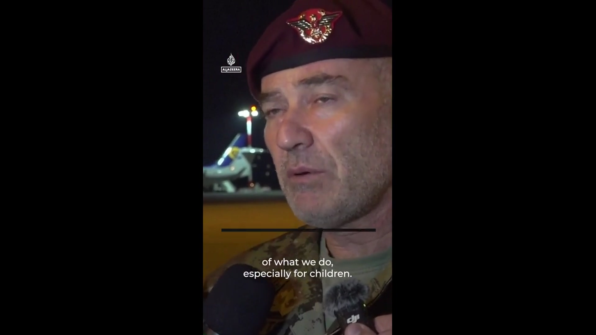 'Video thumbnail for Sick children from Gaza arrive in Italy for medical treatment'