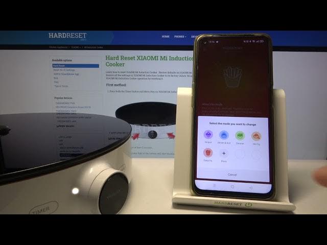 Video thumbnail for How to Add Cooking Mode to XIAOMI Mi Induction Cooker - Select New Recipe to Cook New Dish on XIAOMI