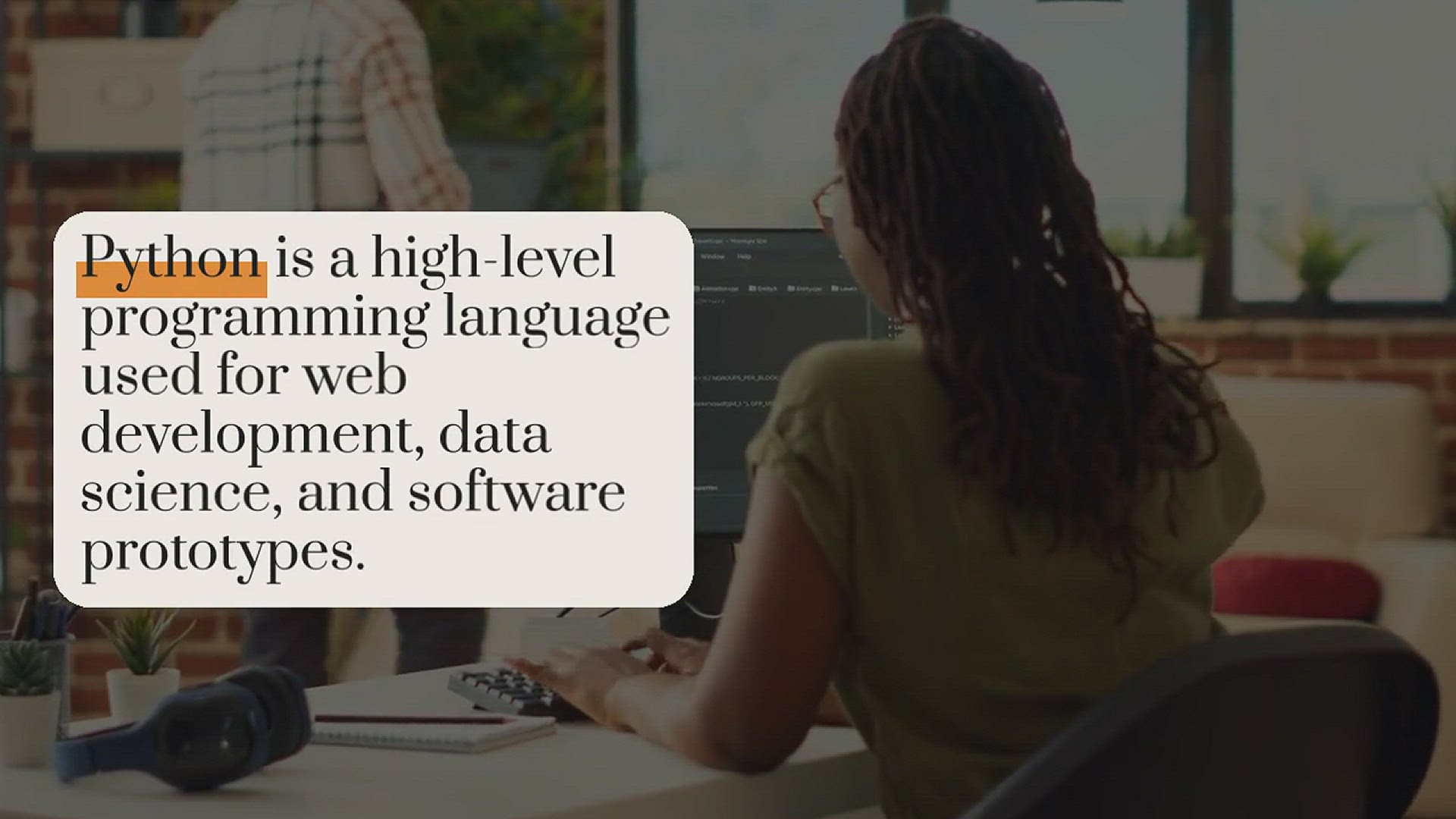 'Video thumbnail for Reasons to Learn Python for Data Science'