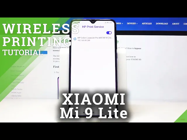 Video thumbnail for How to Connect Printer in XIAOMI Mi 9 Lite – Wireless Printing