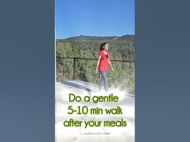 Video thumbnail for Walking for blood sugar?