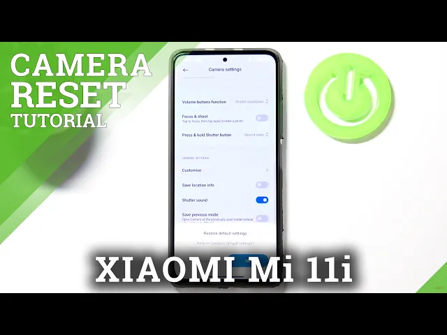 Video thumbnail for How to Reset Camera Settings on Xiaomi Mi 11i – Camera Option