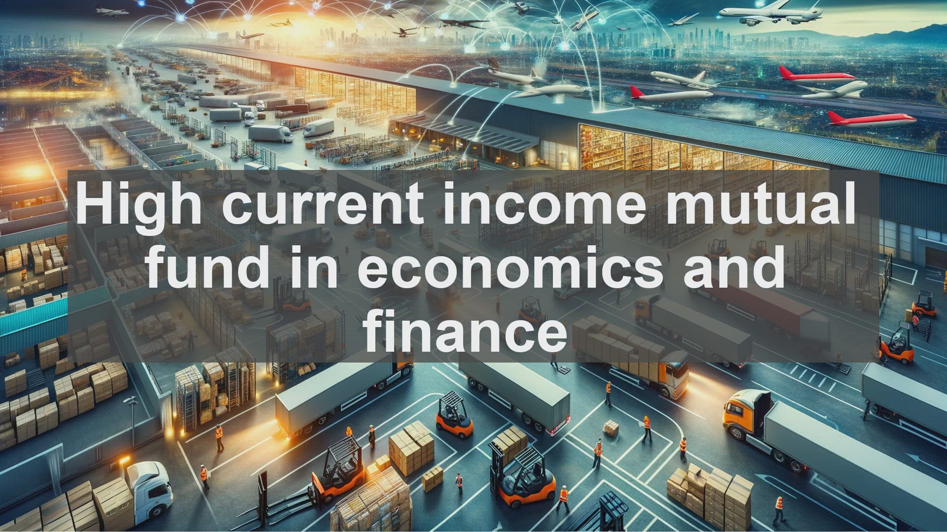 'Video thumbnail for High current income mutual fund in economics and finance'