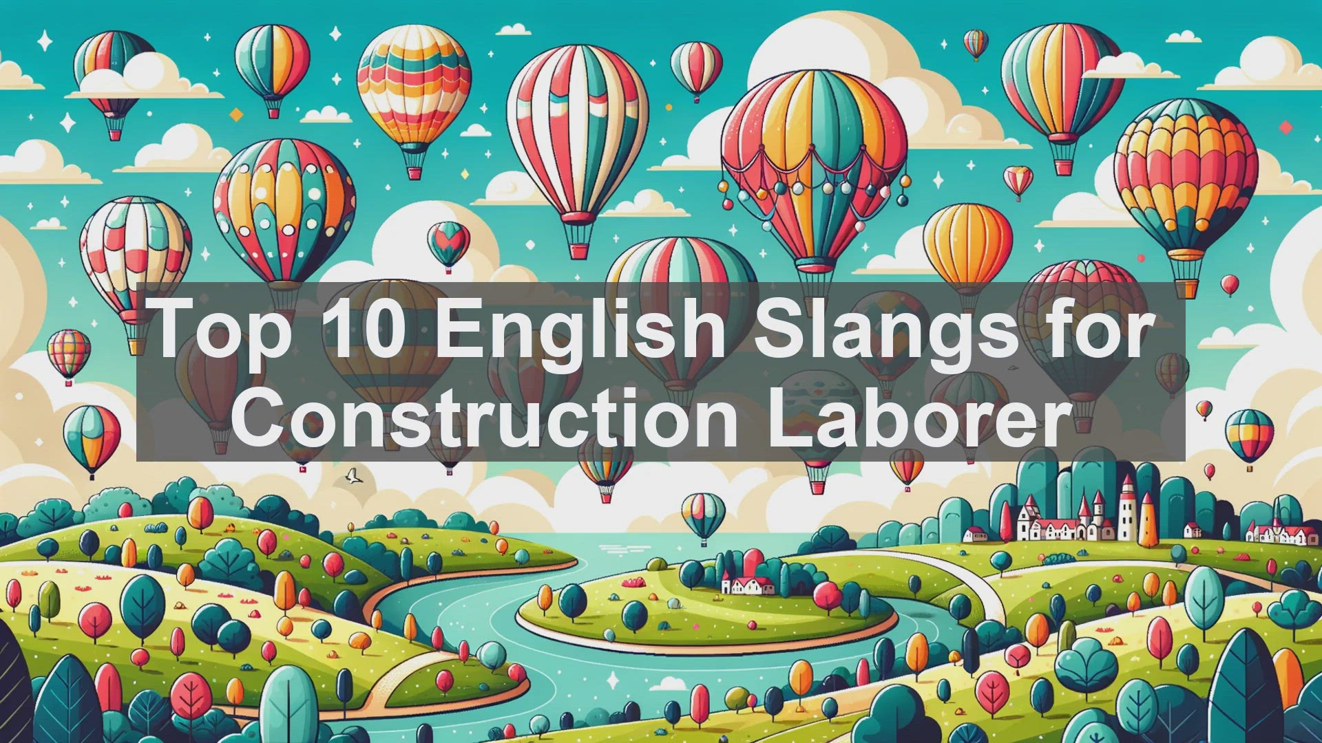 'Video thumbnail for Top 10 English Slangs for Construction Laborer'