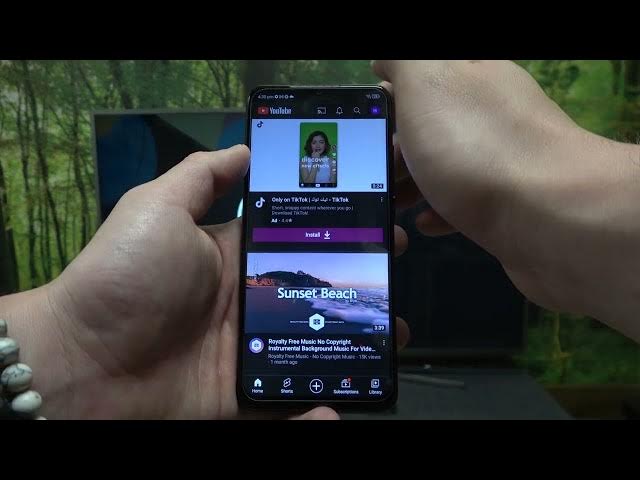 Video thumbnail for How to Cast Youtube from ZTE Blade A53 Pro to TV – Cast Option