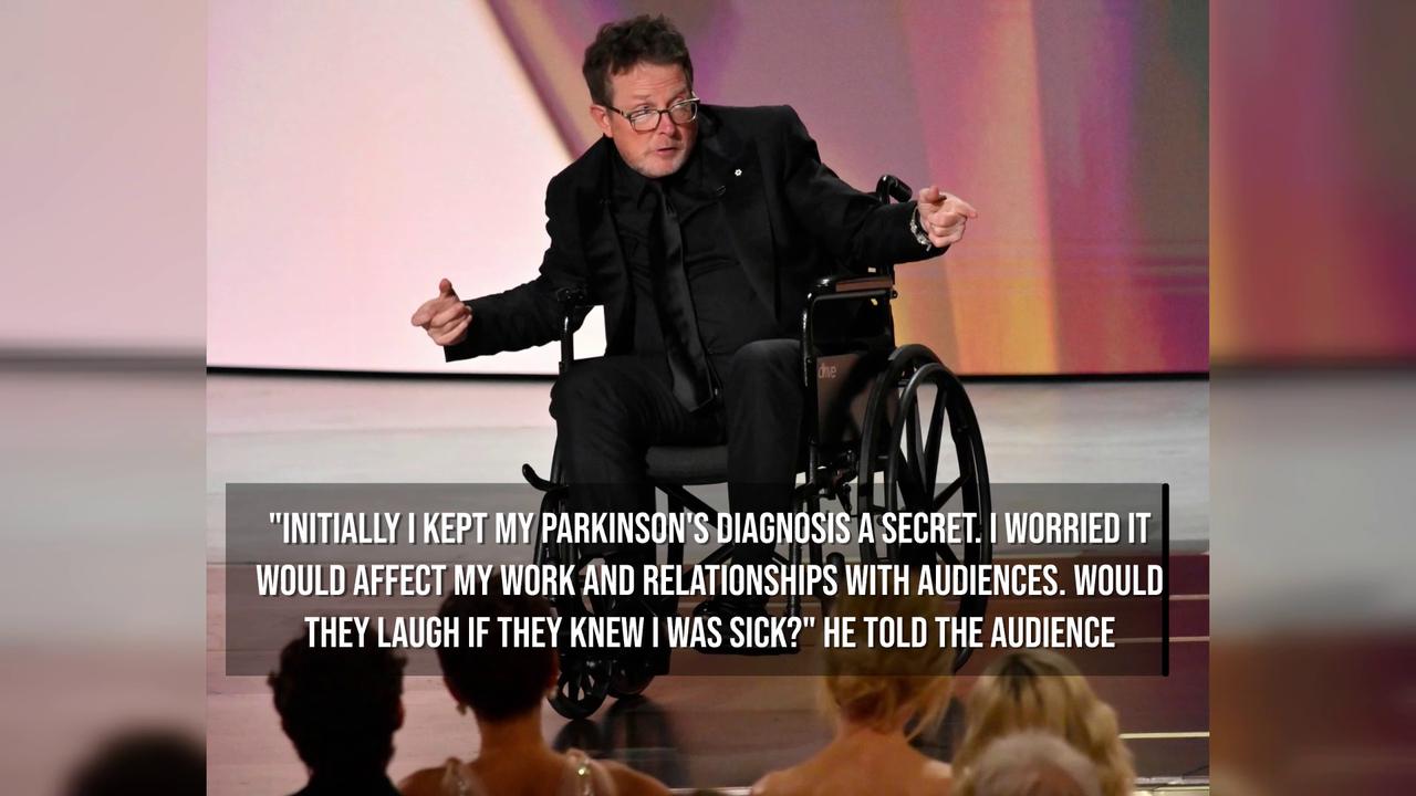 Video thumbnail for NEWS OF THE WEEK: Michael J. Fox receives two standing ovations during moving Emmys speech.