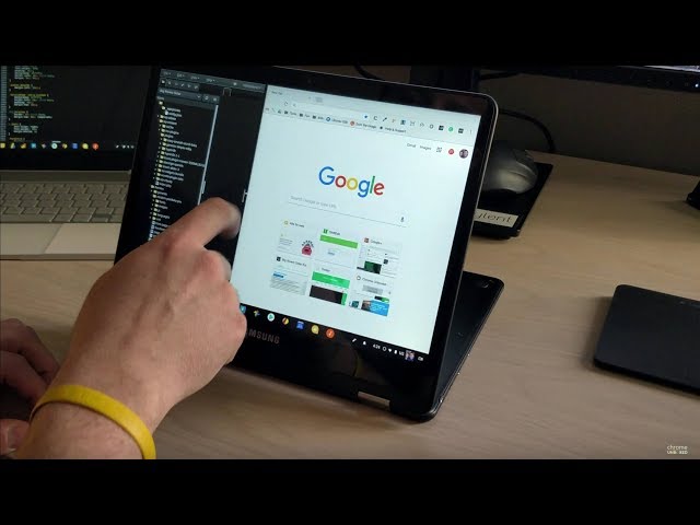 Video thumbnail for Chromebook Split-Screen Tablet Mode Demo