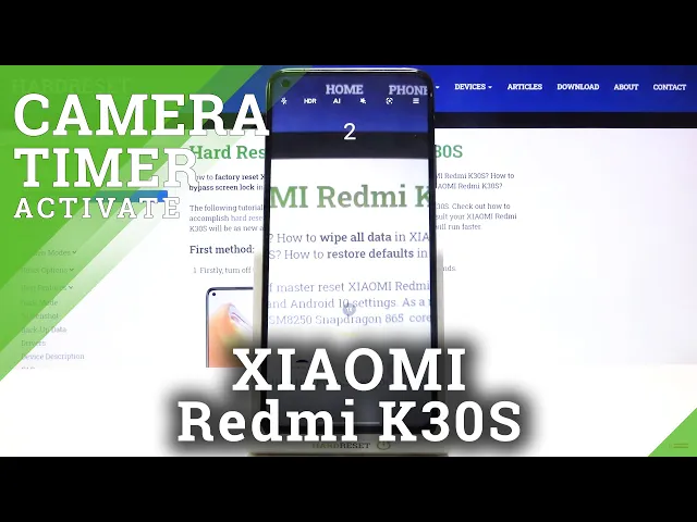 Video thumbnail for How to Use Camera Timer in XIAOMI Redmi K30s – Activate Camera Timer
