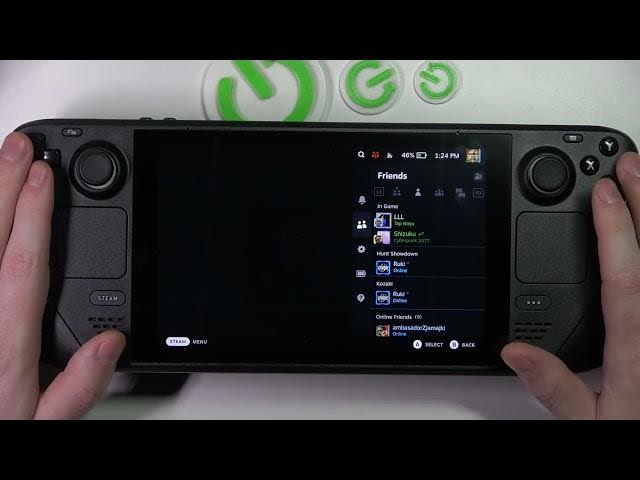 Video thumbnail for Steam Deck - How To Change Friends List & Chat Settings