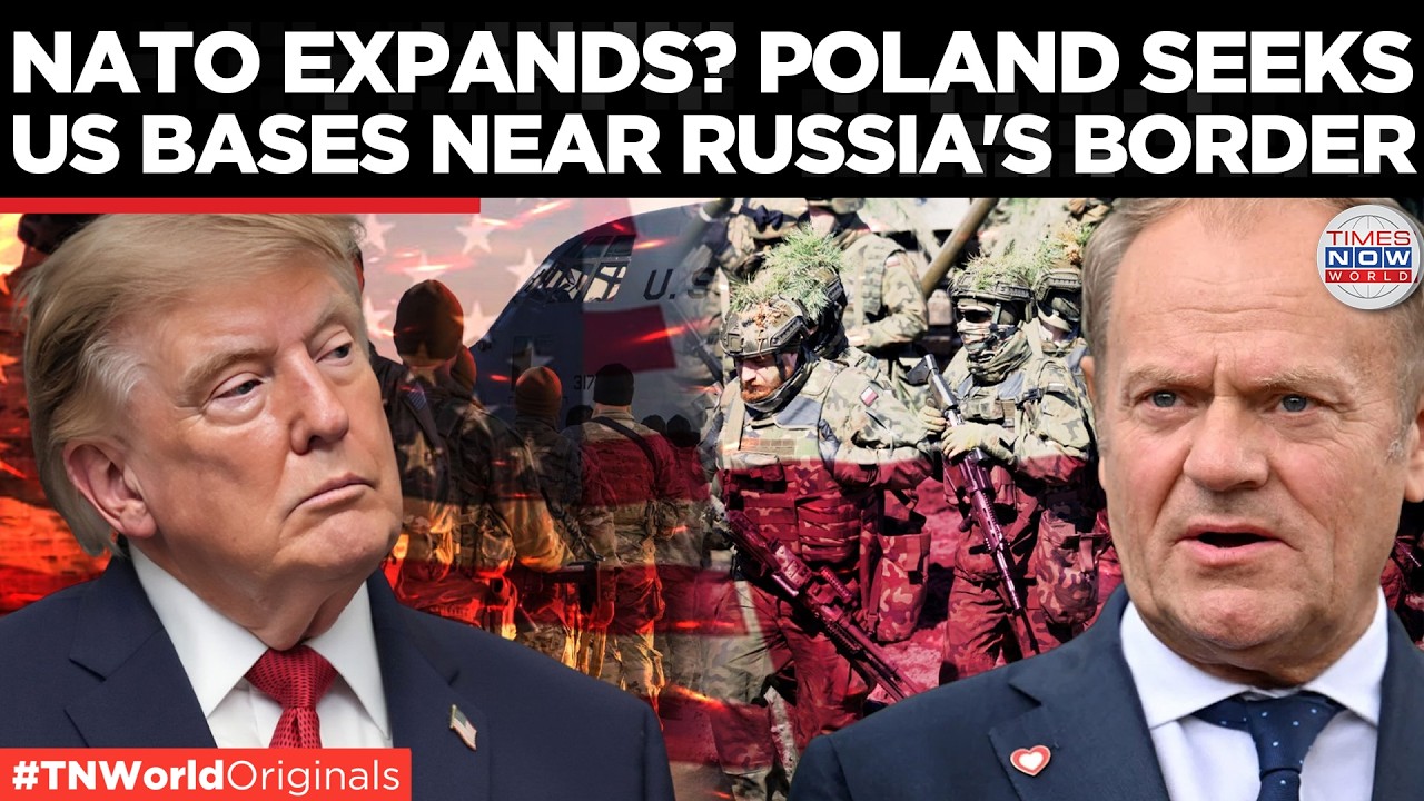 Video thumbnail for NATO EXPANDS? Poland PUSHES For Permanent US Bases Near Russia's Kaliningrad And Belarus Border!