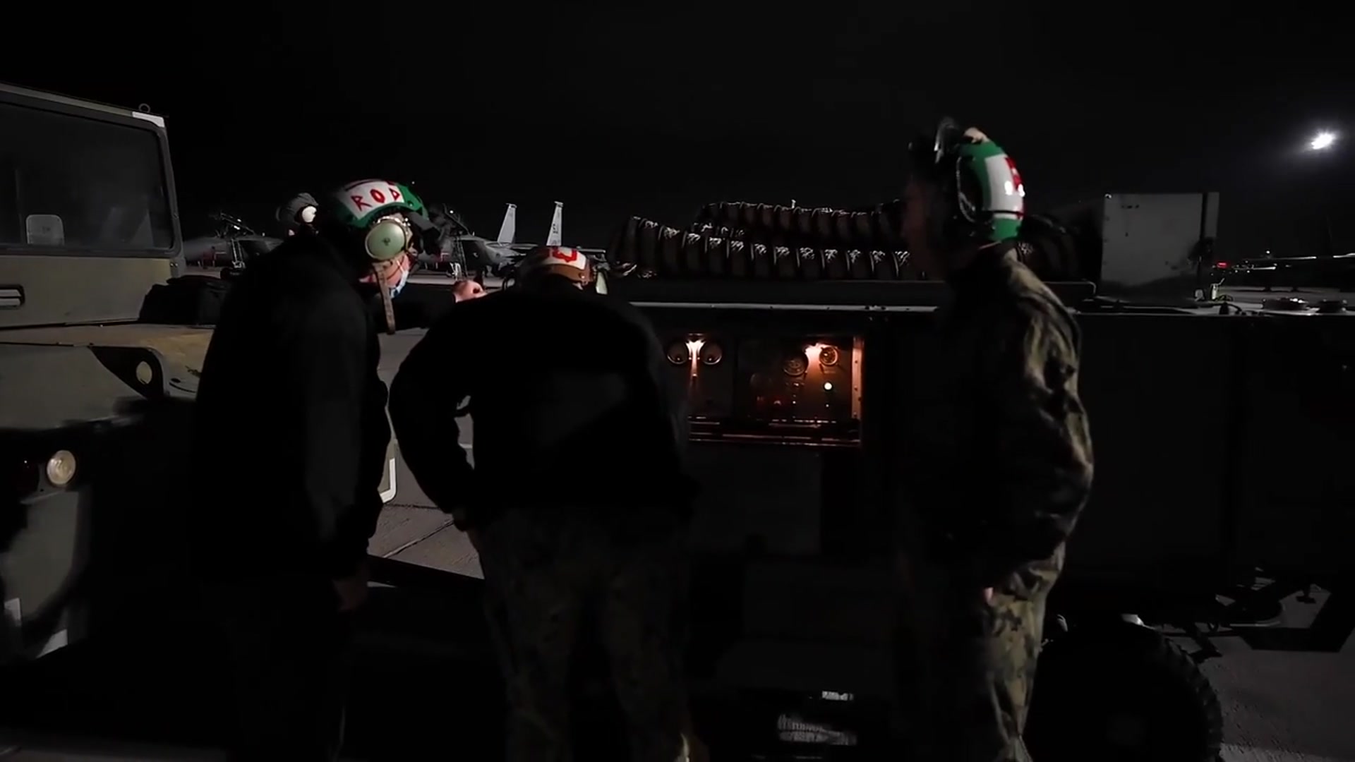 'Video thumbnail for Night Operations On The Tarmac • Red Flag 22-1'