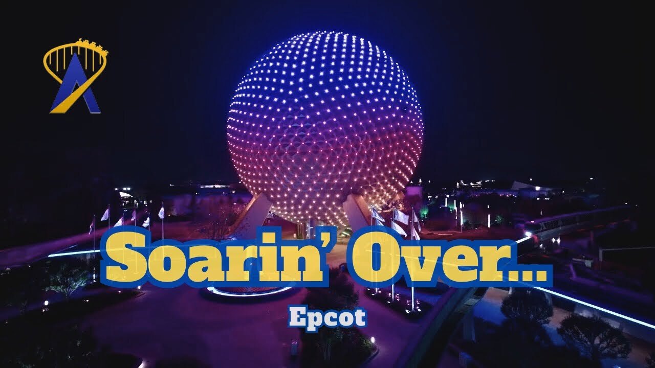 Video thumbnail for Flying Over Epcot - Walt Disney World