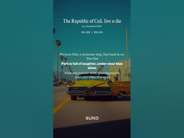 Video thumbnail for The Republic of Cali  live n die