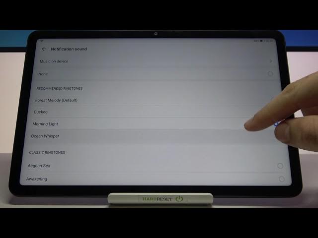 Video thumbnail for Default Alarm Tones on Huawei MatePad 10.4 – Available Sounds of Alarms
