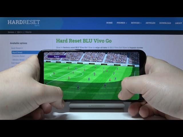 Video thumbnail for PES Mobile GamePlay on BLU Vivo Go – Test Pro Evolution Soccer