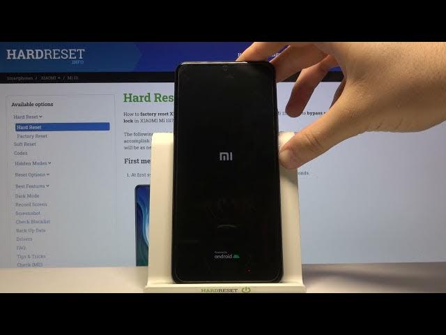 Video thumbnail for How to Switch On XIAOMI Mi 11i - Power On XIAOMI Device