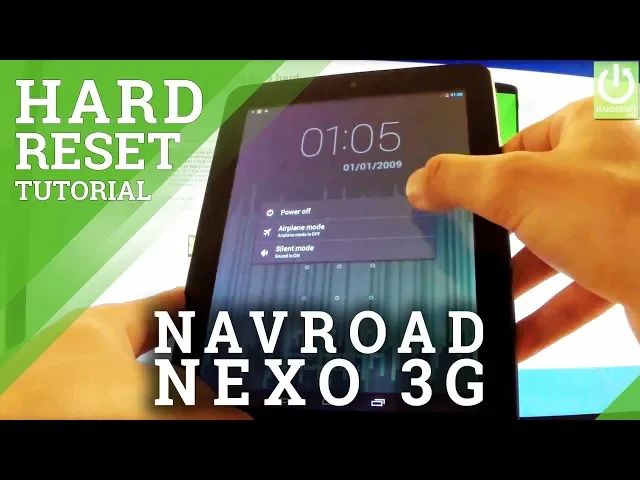 Video thumbnail for Hard Reset NAVROAD Nexo 3G - Remove Password / Restore Settings