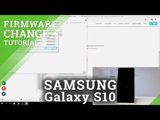 Video thumbnail for How to Flash SAMSUNG Galaxy S10 Plus - Change Firmware in Galaxy S10 / S10 Plus