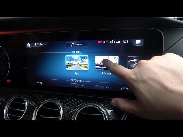 Video thumbnail for How to Change Dashboard Theme on Mercedes Central Media Display in Mercedes AMG E63 S 4MATIC+ MBUX